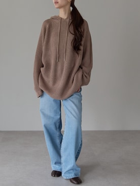 「フード」｜PREFERIR_webさん（レディース・162cm）の秋コーディネート