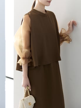 「PREFERIR（プレフェリール）のアイテム」を使った、PREFERIR_webさん（レディース・162cm）の冬コーディネート