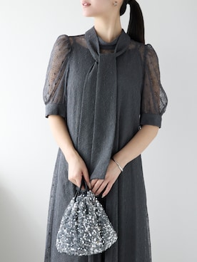 「アイテム（ドレス）」を使った、PREFERIR_webさん（レディース・162cm）の夏コーディネート