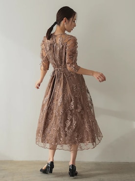 「結婚式」｜PREFERIR_webさん（レディース・163cm）の夏コーディネート