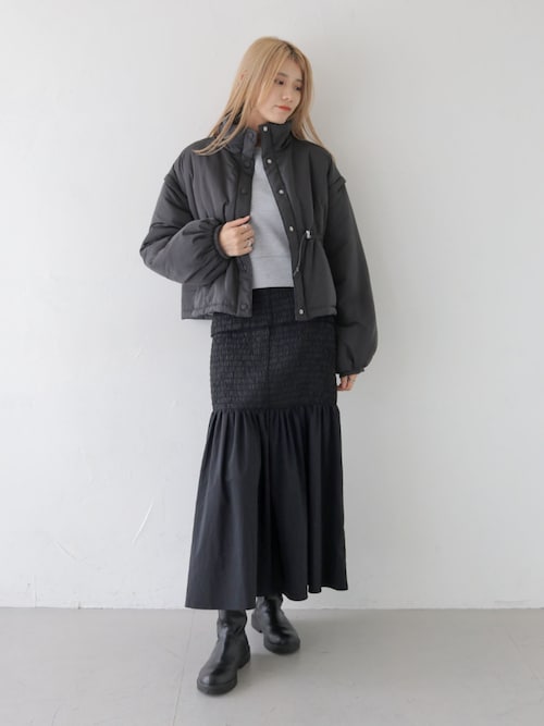 PREFERIR 2WAY ショート ブルゾン コート