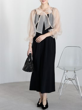 「PREFERIR（プレフェリール）のアイテム」を使った、PREFERIR_webさん（レディース・162cm）の冬コーディネート