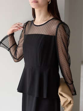 「アイテム（ドレス）」を使った、PREFERIR_webさん（レディース・162cm）の冬コーディネート