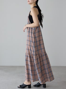 「キャミソールワンピース」｜PREFERIR_webさん（レディース・162cm）の秋コーディネート