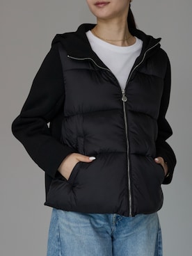 「アイテム（ダウンジャケット/コート）」を使った、PREFERIR_webさん（レディース・162cm・20代）の冬コーディネート