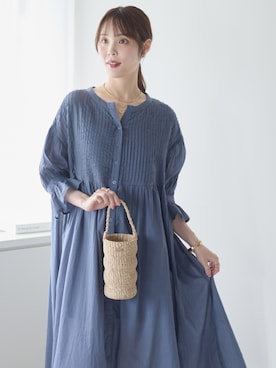 「PREFERIR（プレフェリール）のアイテム」を使った、PREFERIR_webさん（レディース・162cm）の夏コーディネート