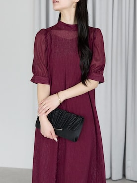 「アイテム（ドレス）」を使った、PREFERIR_webさん（レディース・162cm）の夏コーディネート