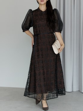 「アイテム（クラッチバッグ）」を使った、PREFERIR_webさん（レディース・162cm）の秋コーディネート