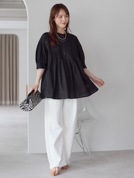 「PREFERIR（プレフェリール）のアイテム」を使った、PREFERIR_webさん（レディース・162cm）の春コーディネート