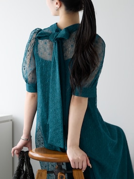 「アイテム（ドレス）」を使った、PREFERIR_webさん（レディース・162cm）の夏コーディネート