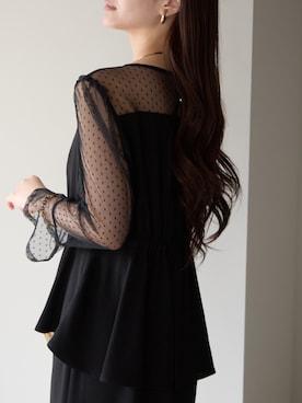 「アイテム（ドレス）」を使った、PREFERIR_webさん（レディース・162cm）の秋コーディネート