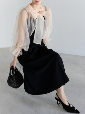 「PREFERIR（プレフェリール）のアイテム」を使った、PREFERIR_webさん（レディース・162cm）の冬コーディネート