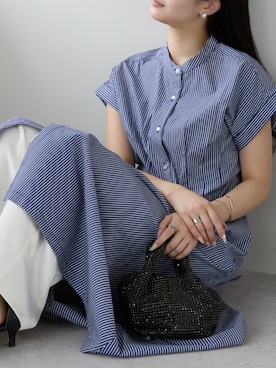 「アイテム（シャツワンピース）」を使った、PREFERIR_webさん（レディース・162cm・20代）の夏コーディネート