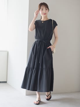 「PREFERIR（プレフェリール）のアイテム」を使った、PREFERIR_webさん（レディース・162cm）の夏コーディネート