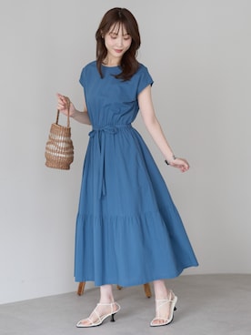 「PREFERIR（プレフェリール）のアイテム」を使った、PREFERIR_webさん（レディース・162cm）の夏コーディネート