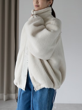 「アイテム（ブルゾン）」を使った、PREFERIR_webさん（レディース・162cm・20代）の秋コーディネート