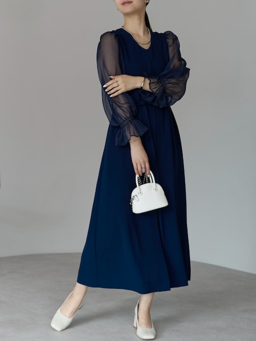 セール】結婚式 オケージョン シアースリーブ Aラインドレス(S,M,L,XL