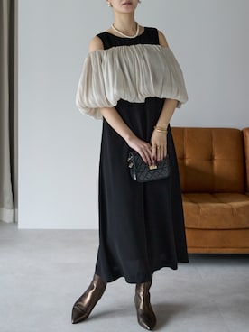 「スヌード」｜PREFERIR_webさん（レディース・162cm）の秋コーディネート