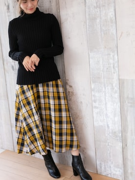 「ＰＲＥＦＥＲＩＲ」｜PREFERIR_webさん（レディース・160cm）の秋コーディネート