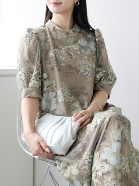 「アイテム（ドレス）」を使った、PREFERIR_webさん（レディース・162cm）の夏コーディネート