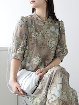 「アイテム（ドレス）」を使った、PREFERIR_webさん（レディース・162cm）の夏コーディネート