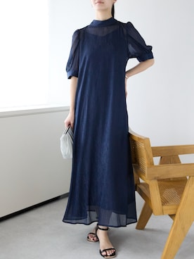 「レースワンピース」｜PREFERIR_webさん（レディース・162cm）の夏コーディネート