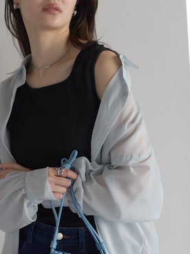 「PREFERIR（プレフェリール）のアイテム」を使った、PREFERIR_webさん（レディース・162cm）の夏コーディネート