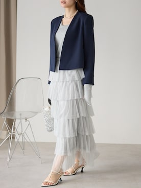 「パーティー」｜PREFERIR_webさん（レディース・162cm）の冬コーディネート