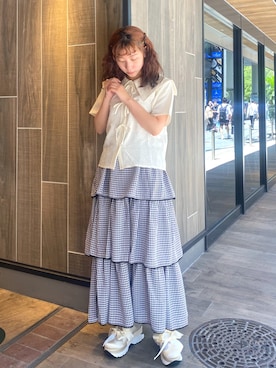 merry jenny 梅田店さん（レディース・154cm）の夏コーディネート