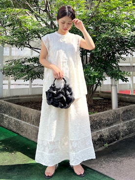 merry jenny 梅田店さん（レディース・154cm）の夏コーディネート