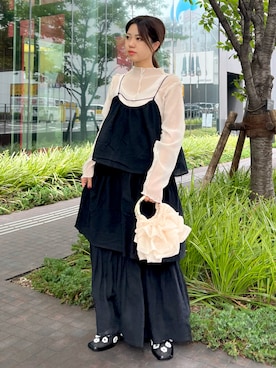 merry jenny 梅田店さん（レディース・154cm）の夏コーディネート