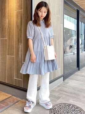 merry jenny 梅田店さん（レディース・154cm）の夏コーディネート