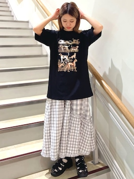 merry jenny 梅田店さん（レディース・154cm）の春コーディネート