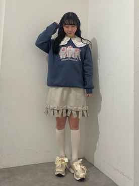 merry jenny 梅田店さん（レディース・154cm）の冬コーディネート