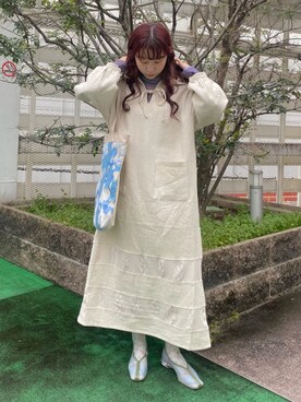 merry jenny 梅田店さん（レディース・154cm）の春コーディネート