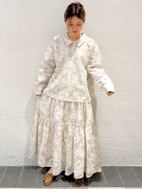 merry jenny 梅田店さん（レディース・154cm）の春コーディネート