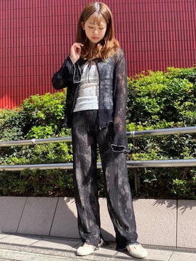 merry jenny 梅田店さん（レディース・154cm）の夏コーディネート