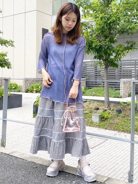 merry jenny 梅田店さん(レディース・154cm)の夏コーディネート