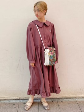 merry jenny 梅田店さん（レディース・154cm）の秋コーディネート