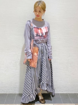 merry jenny 梅田店さん（レディース・154cm）の秋コーディネート