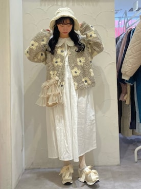 「福袋コーデ」｜merry jenny 梅田店さん（レディース・154cm）の冬コーディネート