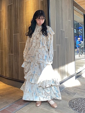 merry jenny 梅田店さん（レディース・154cm）の冬コーディネート