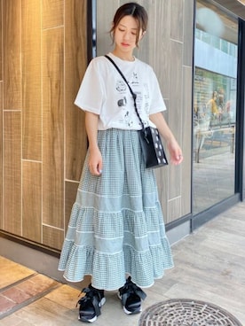 merry jenny 梅田店さん(レディース・154cm)の夏コーディネート