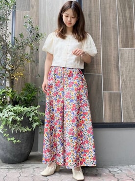 merry jenny 梅田店さん（レディース・154cm）の夏コーディネート