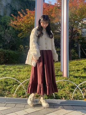 merry jenny 梅田店さん(レディース・154cm)の冬コーディネート