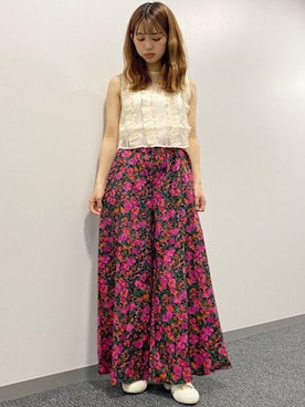 merry jenny 梅田店さん（レディース・154cm）の夏コーディネート