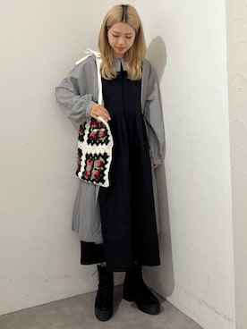 merry jenny 梅田店さん（レディース・154cm）の冬コーディネート