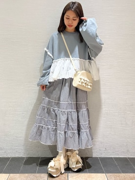 merry jenny 梅田店さん(レディース・154cm)の冬コーディネート