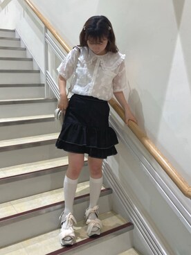 merry jenny 梅田店さん（レディース・154cm）の春コーディネート