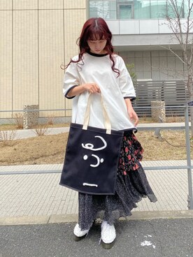 merry jenny 梅田店さん（レディース・154cm）の春コーディネート